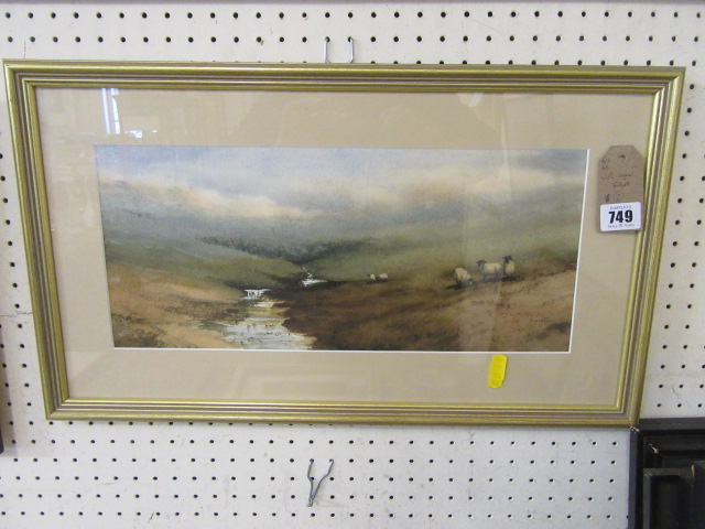 FRAMED WATERCOLOUR SIGNED ELLIOTT Image