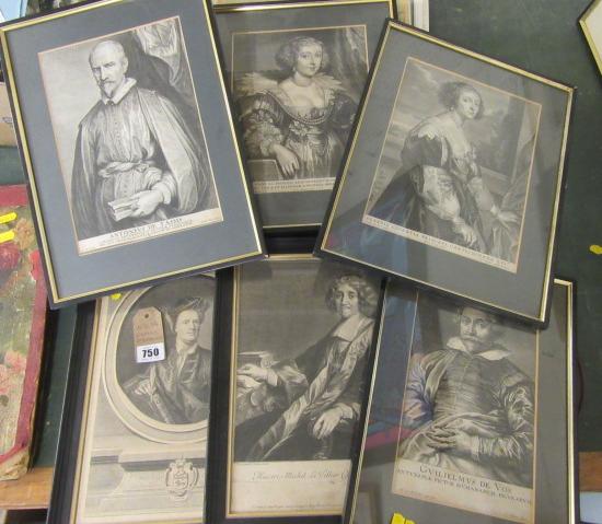 VARIOUS ENGRAVINGS Image
