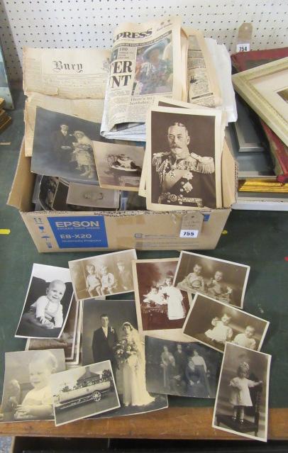 OLD PHOTOS  NEWSPAPERS ETC Image