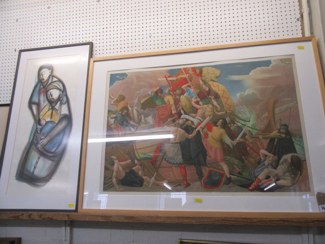 FRAMED PRINT AND ANOTHER Image