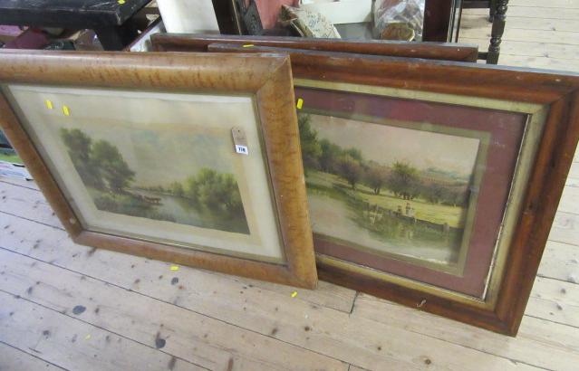 THREE FRAMED PICTURES Image