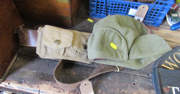 HAT AND MILITARY BELT ETC Image