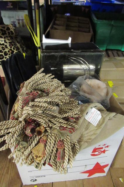 BOX OF SHOES  HAT ETC Image