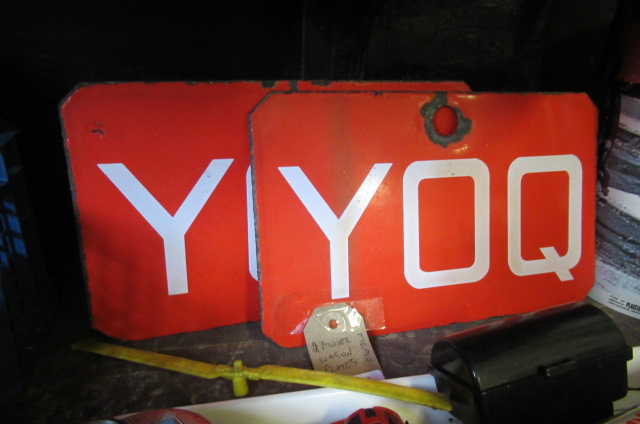 TWO ENAMELLED WAGON PLATES Image