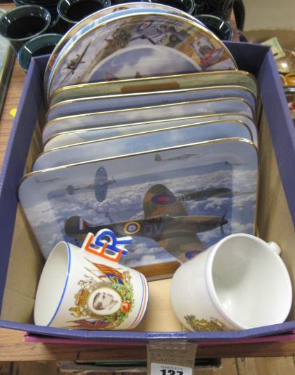 QUANTITY OF BATTLE OF BRITAIN PLATES ETC Image