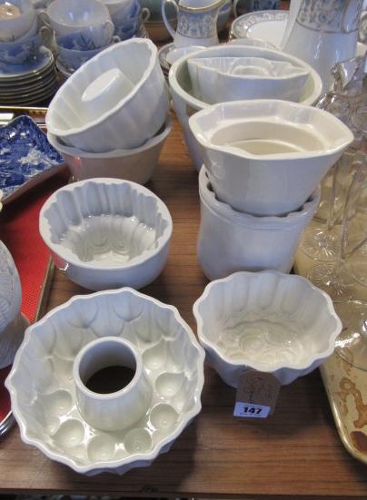COLLECTION OF JELLY MOULDS Image
