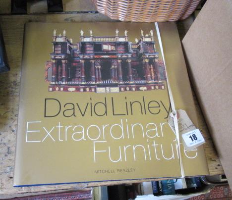 DAVID LINLEY FURNITURE BOOK, SIGNED Image