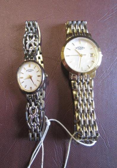 TWO LADIES ROTARY WRISTWATCHES Image