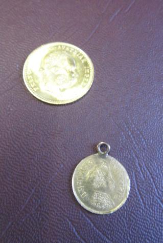 TWO GOLD COINS Image