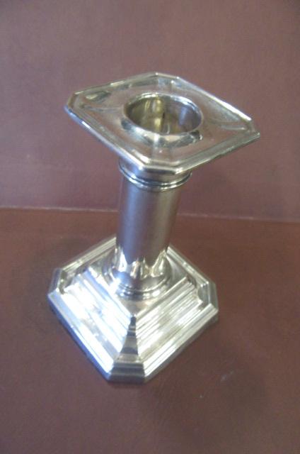 SMALL SILVER CANDLESTICK Image