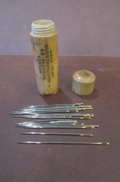 TREEN MABIE TODD AND BARD PEN NIB CASE Image