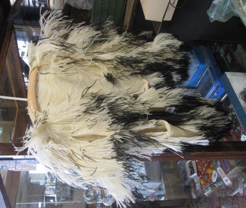 OSTRICH FEATHER AND CREPE DE CHINE COCKTAIL JACKET Image