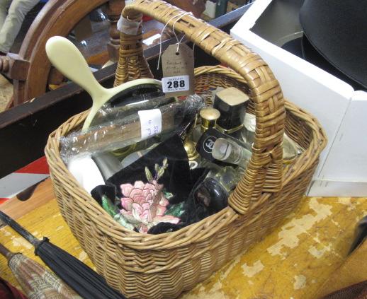 BASKET OF PERFUMES ETC Image