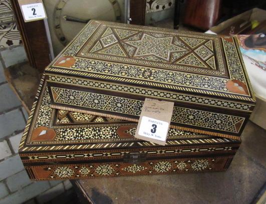 TWO INLAID BOXES Image