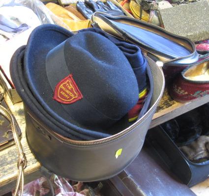 THREE SALVATION ARMY FELT HATS Image