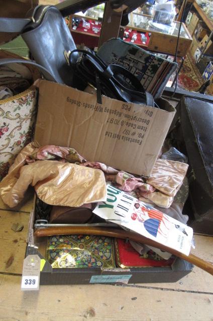 VINTAGE HOUSE COAT AND OTHER ITEMS Image