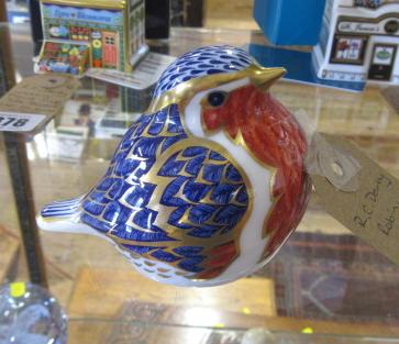 ROYAL CROWN DERBY ROBIN Image