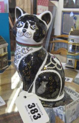 ROYAL CROWN DERBY LIMITED EDITION WAR CAT WITH CARD Image