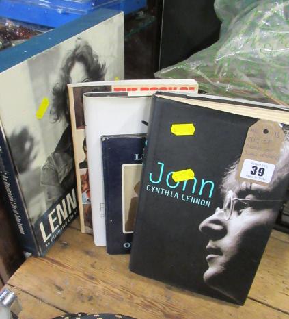 QUANTITY OF BOOKS RELATING TO JOHN LENNON Image