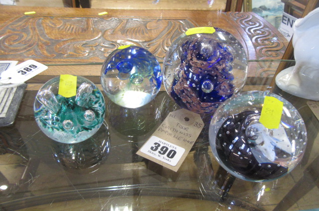 FOUR CAITHNESS PAPERWEIGHTS Image