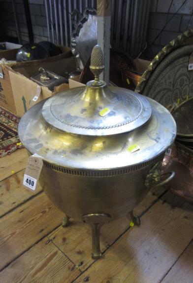 BRASS COAL URN Image