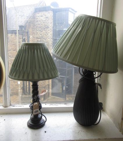 TWO TABLE LAMPS Image