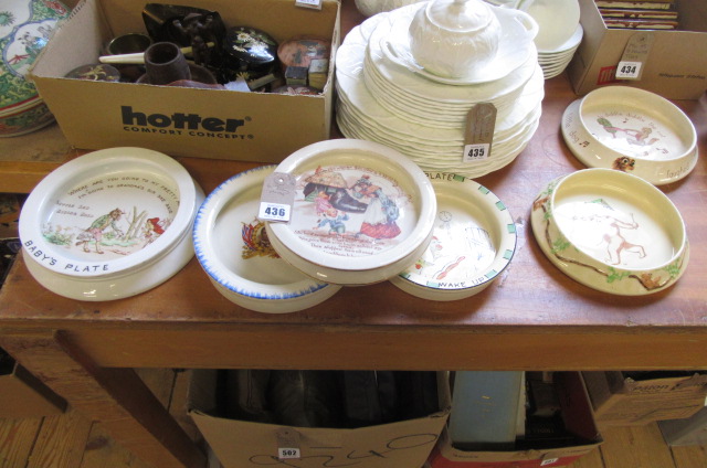 SIX BABY PLATES Image