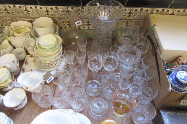 QUANTITY OF DRINKING GLASSES ETC Image