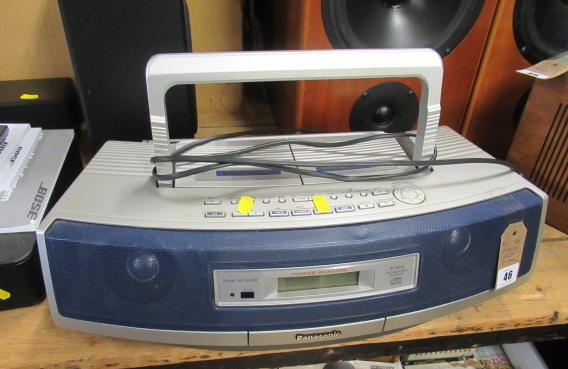 PORTABLE RADIO CASSETTE PLAYER Image