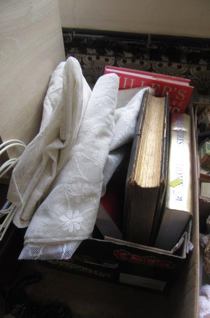 BOX OF BOOKS ETC Image
