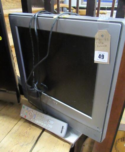 SONY TV AND REMOTE Image