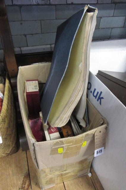 BOX OF MISCELLANEOUS INCLUDING BEAUTIFUL BRITAIN BOOK Image