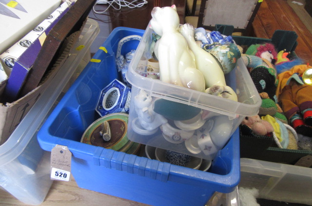 TWO BOXES OF CERAMICS Image