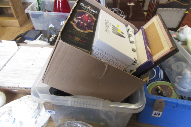 TWO BOXES OF MISCELLANEOUS ITEMS Image