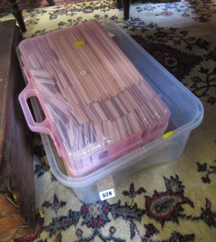 BOX OF PHOTOGRAPHIC SLIDES AND PHOTOS Image