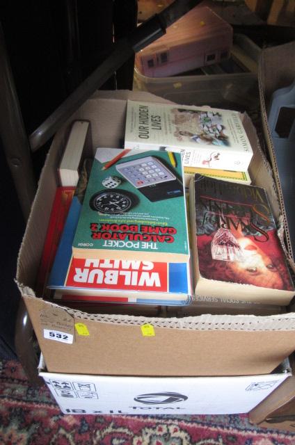 TWO BOXES OF BOOKS Image