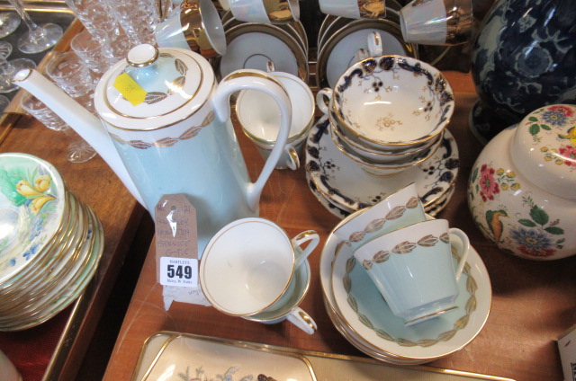 AYNSLEY PART TEA SERVICE Image