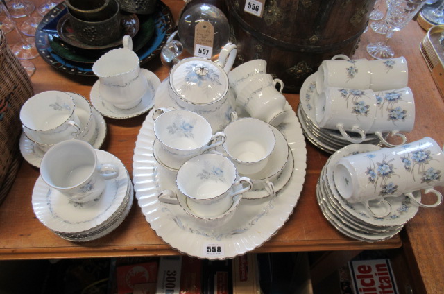PARAGON MORNING ROSE PATTERN TEA SET AND ANOTHER Image