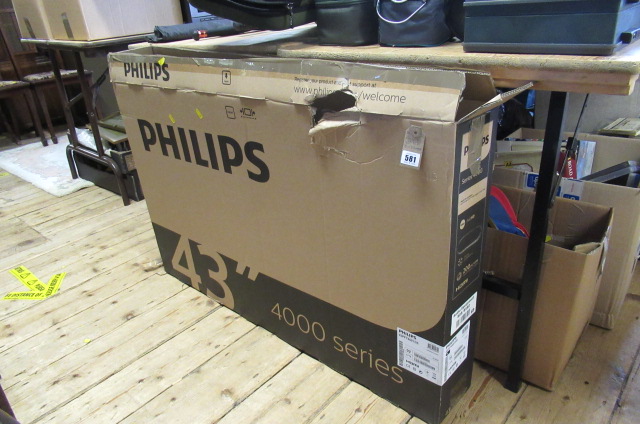 PHILLIPS 48" TV AND DVD PLAYER Image