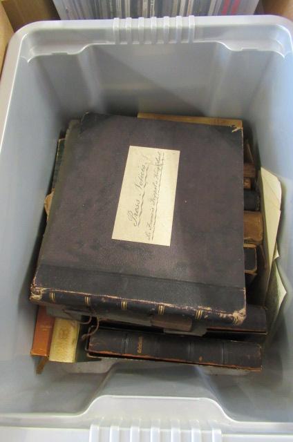 BOX OF BOOKS ETC Image