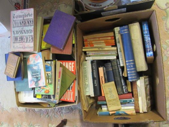 TWO BOXES OF BOOKS Image