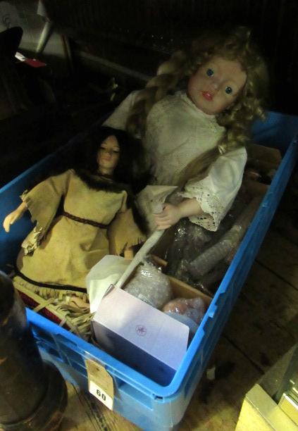 NATIVE AMERICAN AND OTHER DOLLS Image