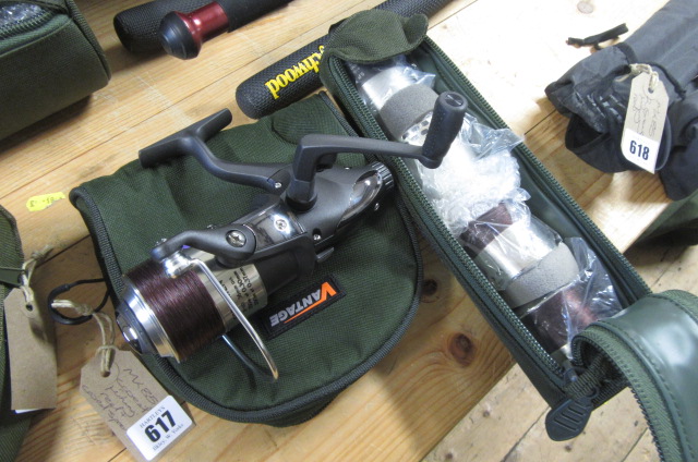 CASED FISHING REEL AND CASED SPOOLS Image