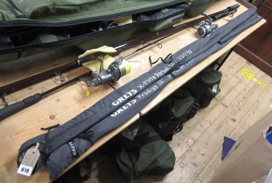 TWO GREYS FISHING RODS Image