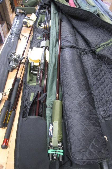 CASED FISHING RODS AND REELS ETC Image