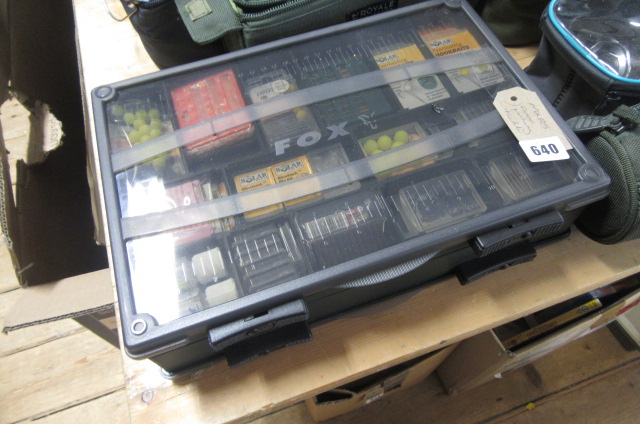 CASE OF FISHING TACKLE Image