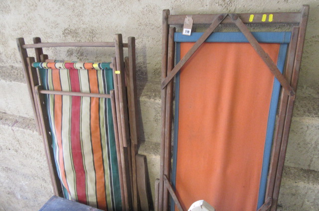 THREE DECK CHAIRS Image