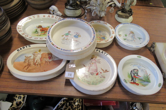 SEVEN BABY PLATES Image