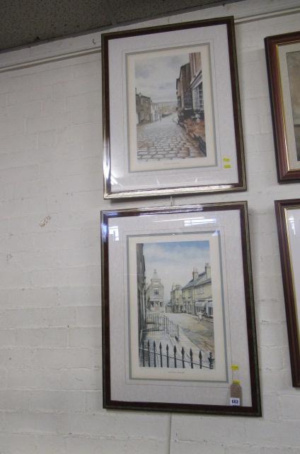 PAIR OF HIRST PRINTS OF HAWORTH Image