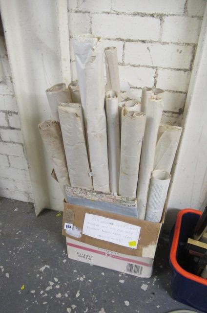BOX OF ORDINANCE SURVEY MAPS INCLUDING MILITARY 1940S  Image